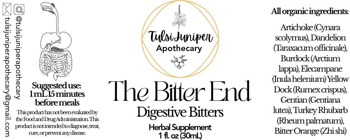 The Bitter End (Herbal Digestive Bitters)
